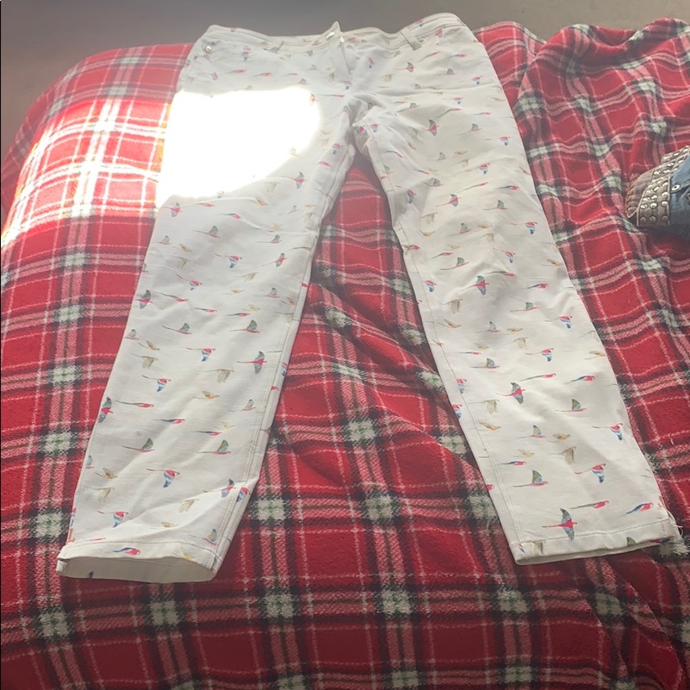 Beatrice Argonne brand white jeans